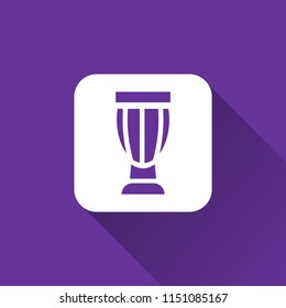Drum icon. music symbol