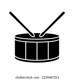 Drum icon. sign for mobile concept and web design. vector illustration