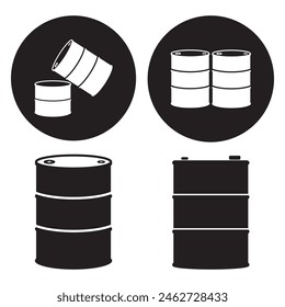 drum icon vector illustration simple design