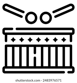 Drum icon for web, app, infographic, etc