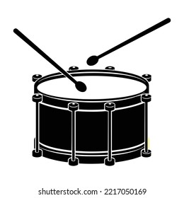 drum icon with white background