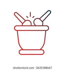 drum icon with white background vector stock illustration