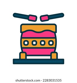 drum icon for your website, mobile, presentation, and logo design.