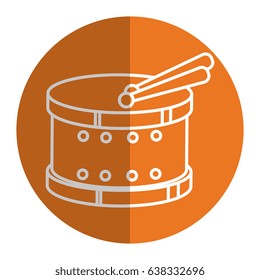 drum instrument toy icon