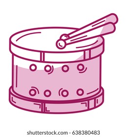 drum instrument toy icon