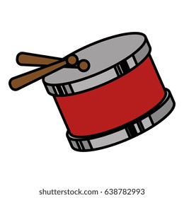 drum instrument toy icon