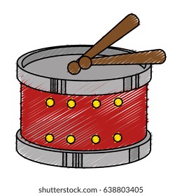 drum instrument toy icon