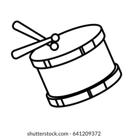 drum instrument toy icon