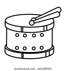 drum instrument toy icon
