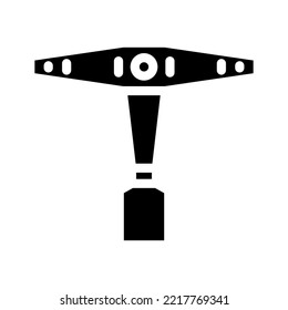 drum key glyph icon vector. drum key sign. isolated symbol illustration