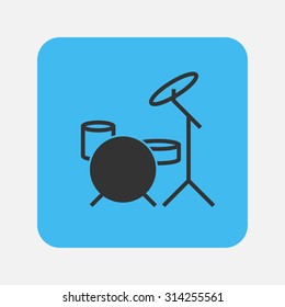 drum kit icon