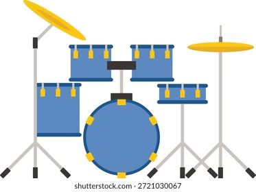 O kit de bateria, também conhecido como um conjunto de bateria, é uma coleção de instrumentos de percussão tocados por um único baterista. Normalmente inclui tambores e címbalos, produzindo ritmo e energia para muitos estilos musicais.