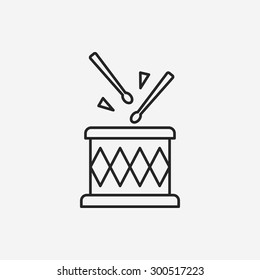 drum line icon