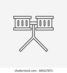 drum line icon