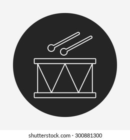 drum line icon
