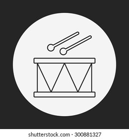 drum line icon