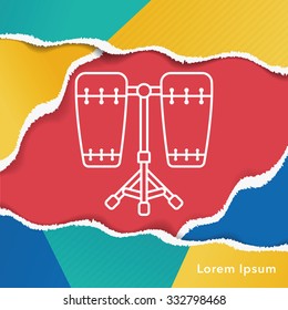 drum line icon