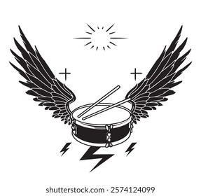 The drum is a member of the percussion group of musical instruments