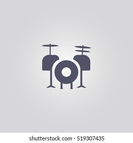 Drum and music icon