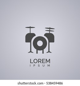 Drum and music icon