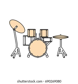 Drum music instrument