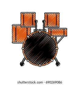 Drum music instrument