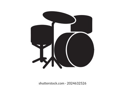 Drum music instrument icon vector illustration graphic design