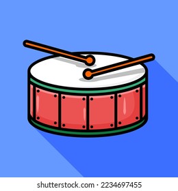 drum musical instrument illustration can be used for digital and print