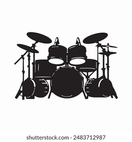 A drum is a musical instrument that you hit with your hands or sticks. It consists of a hollow body called a shell, covered by a stretched membrane known as the drumhead or drum skin. 