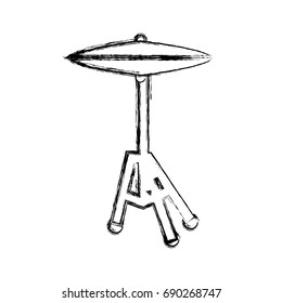 Drum plate music instrument