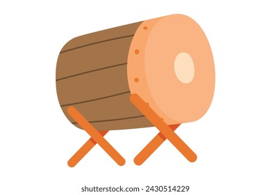 Drum Ramadan Islamic Sticker Design