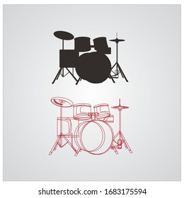 Drum set for any design needs