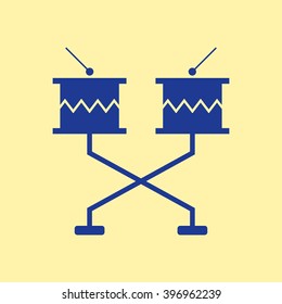 Drum Set , Orchestra Drums Icon.