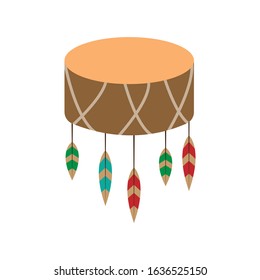 drum simple illustration clip art vector