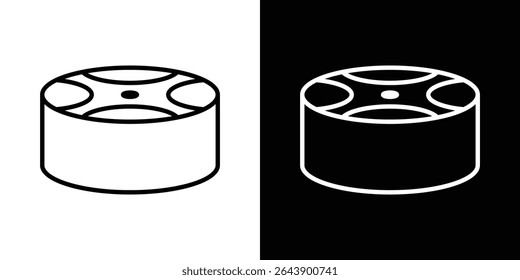 Drum steelpan icon vector simple element illustration editable