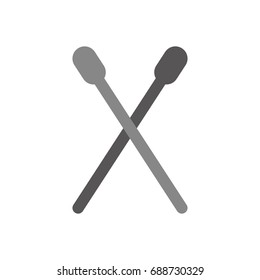 drum stick isolated icon
