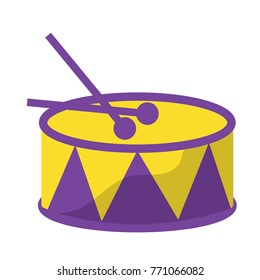 drum with sticks icon image 
