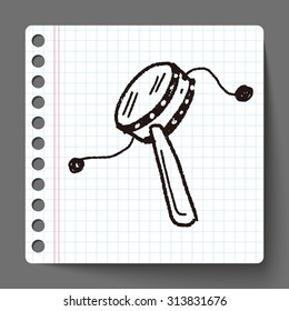drum toy doodle