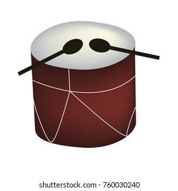 drum toy kid isolated icon
