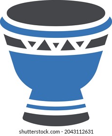 Trommel-Vektorsymbol