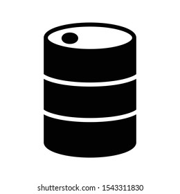 drum vector glyph flat icon 