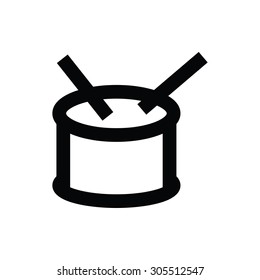 Drum Vector Icon