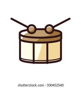 Drum Vector Icon