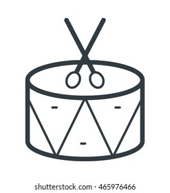 Drum Vector Icon