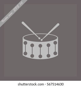 drum vector icon