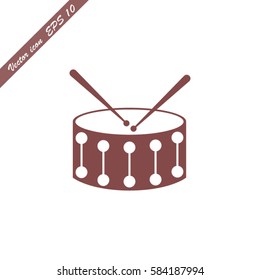 drum vector icon