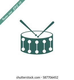 drum vector icon