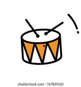 Drum Vector Icon