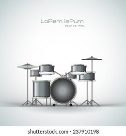 Drum vector illustration