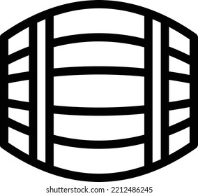 drum Vector illustration on a transparent background. Premium quality symmbols. Thin line vector icons for concept and graphic design.